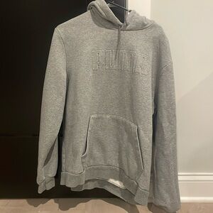 Puma gray extra large hoodie